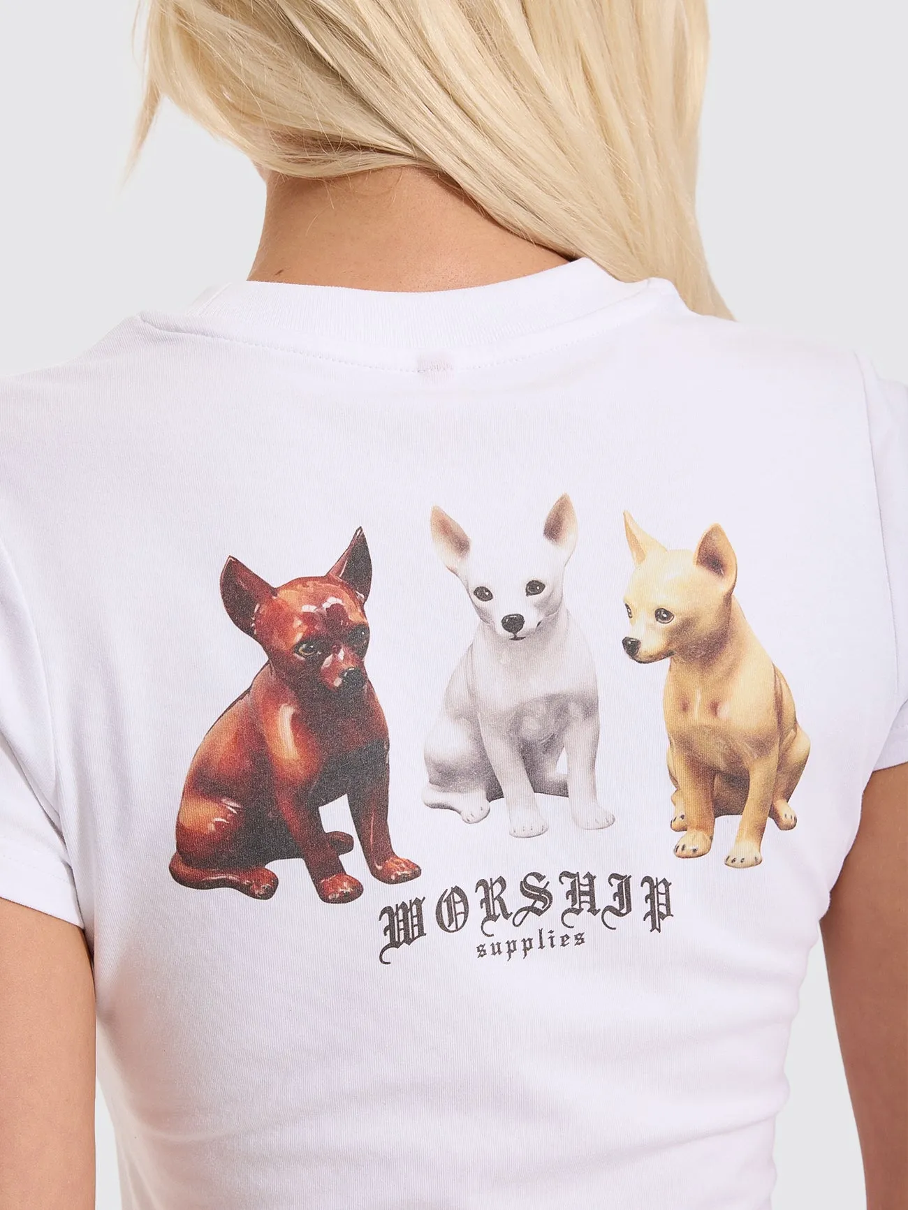 Chichi Teeny Tee - White sold by Thrills product image thumbnail 2