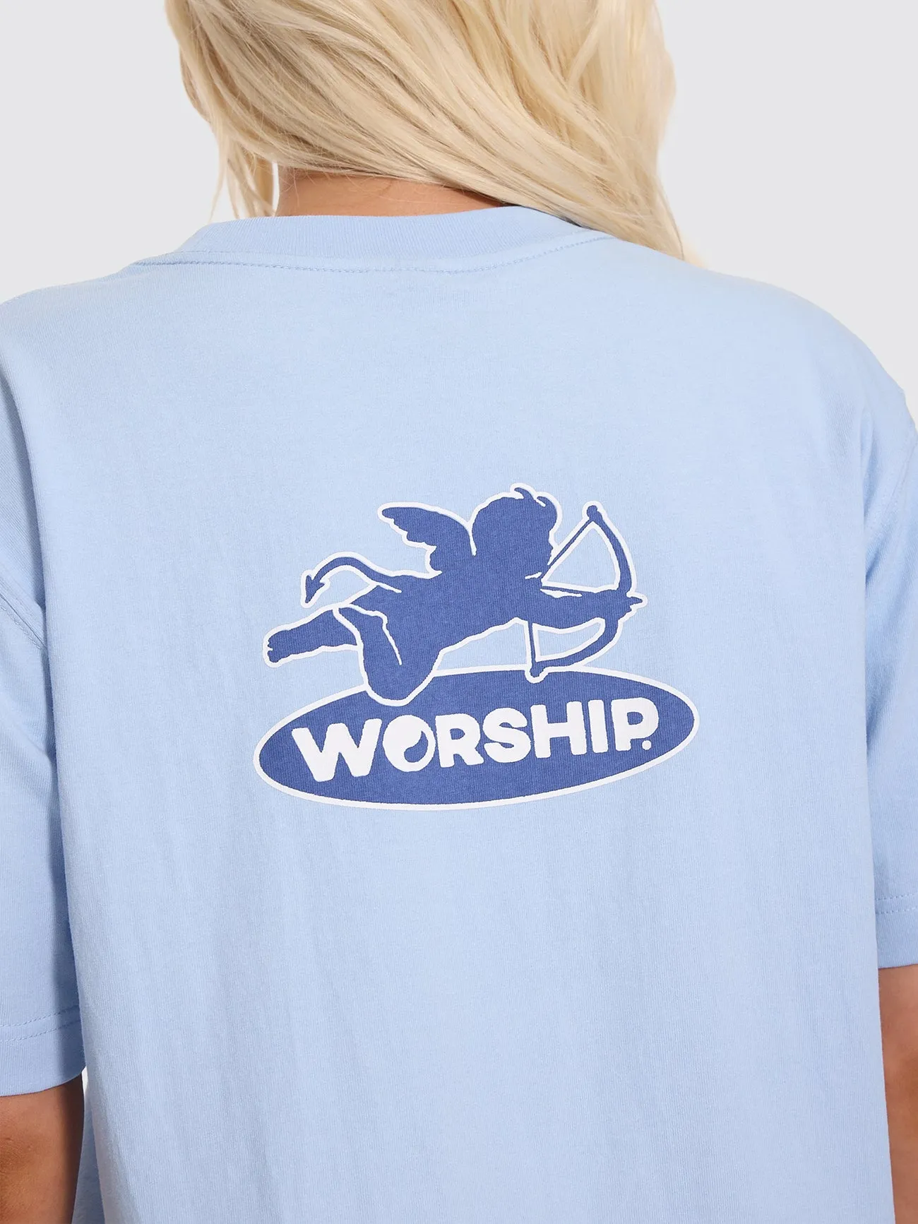 Shadow Cherub Regular Fit Tee - Dream Blue sold by Thrills product image thumbnail 2