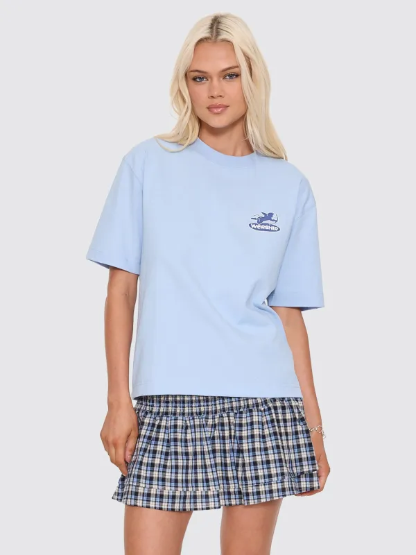 Shadow Cherub Regular Fit Tee - Dream Blue made by Thrills