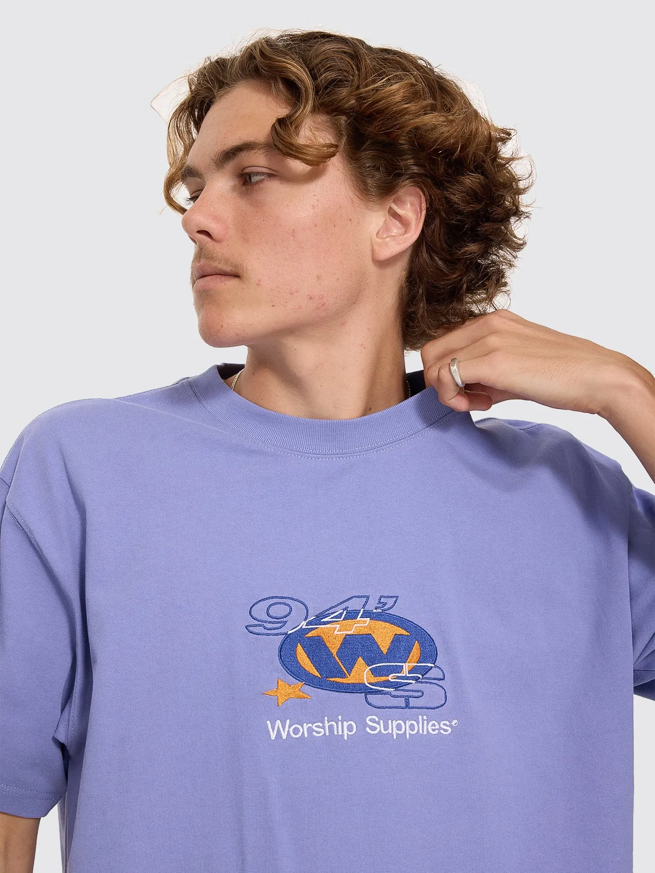 Topper Tee - Purple Haze sold by Thrills product image thumbnail 2