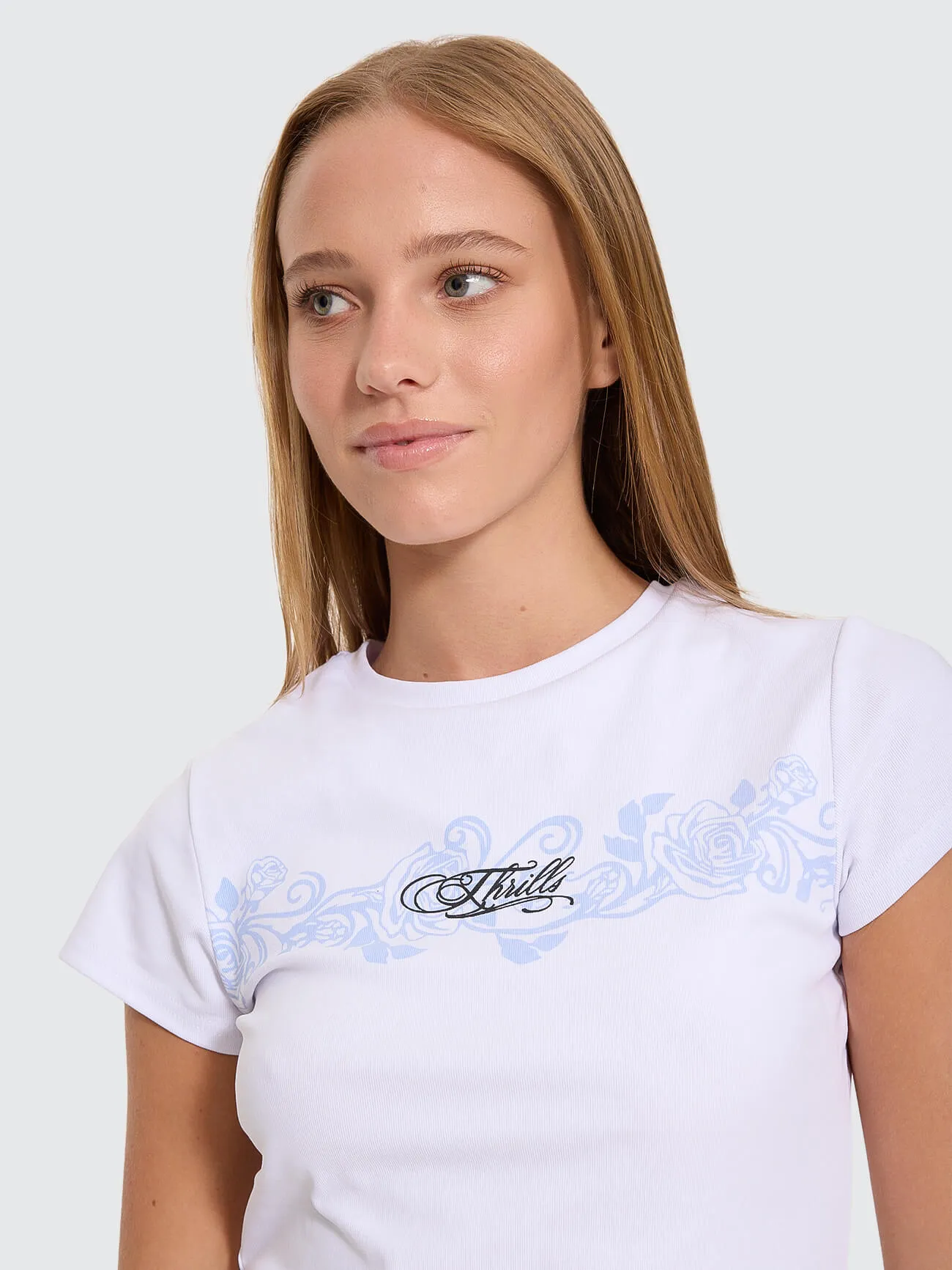 Time Will Tell Club Tee - White sold by Thrills product image thumbnail 2