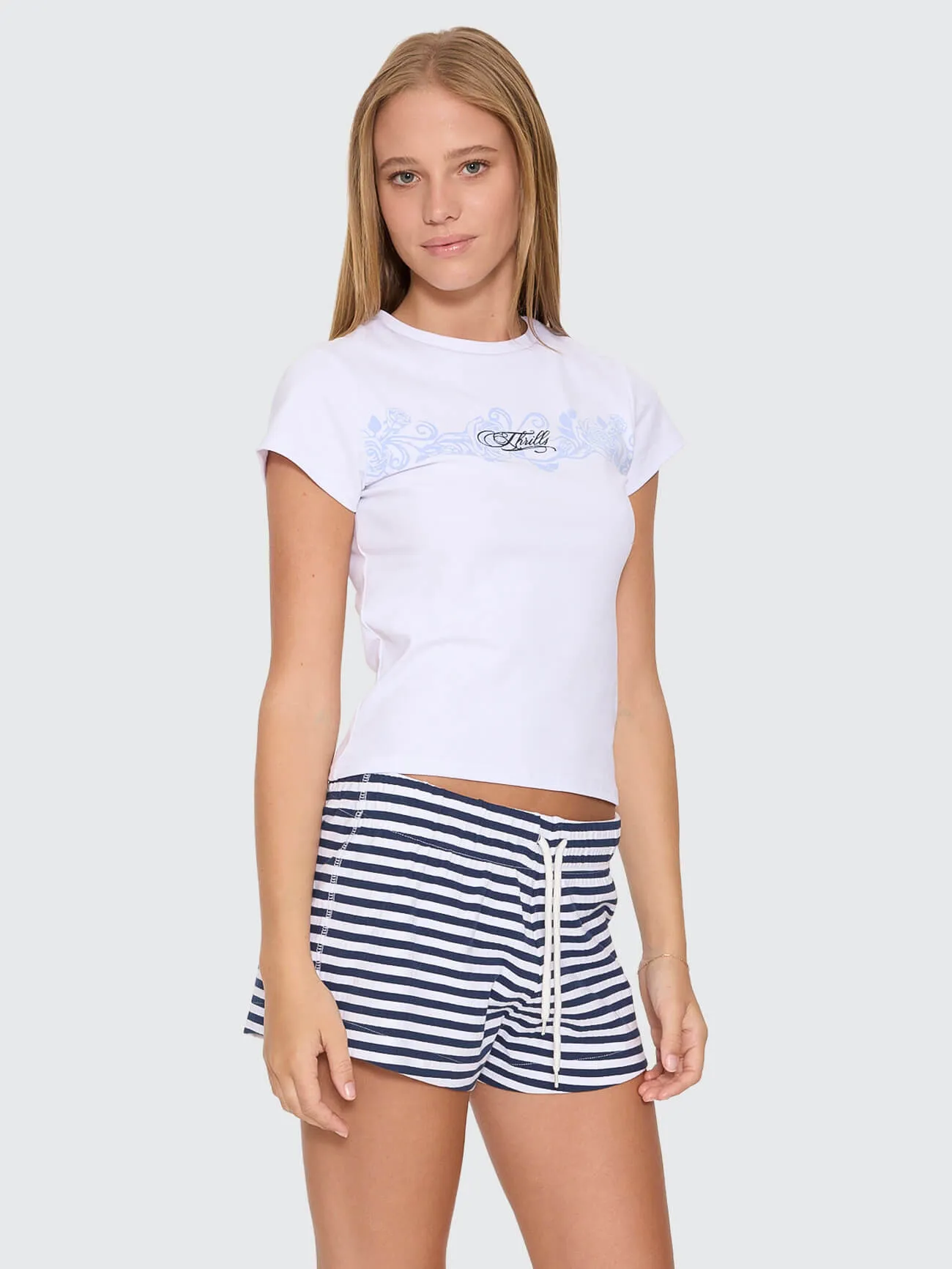 Time Will Tell Club Tee - White sold by Thrills product image thumbnail 4
