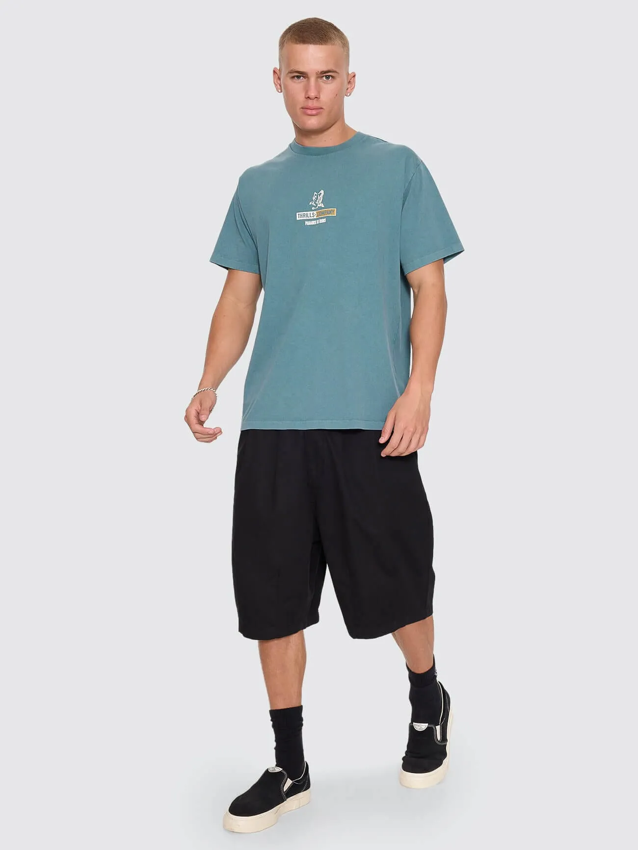 Risen Merch Tee - Troppo Teal sold by Thrills product image thumbnail 5