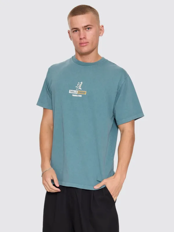 Risen Merch Tee - Troppo Teal made by Thrills