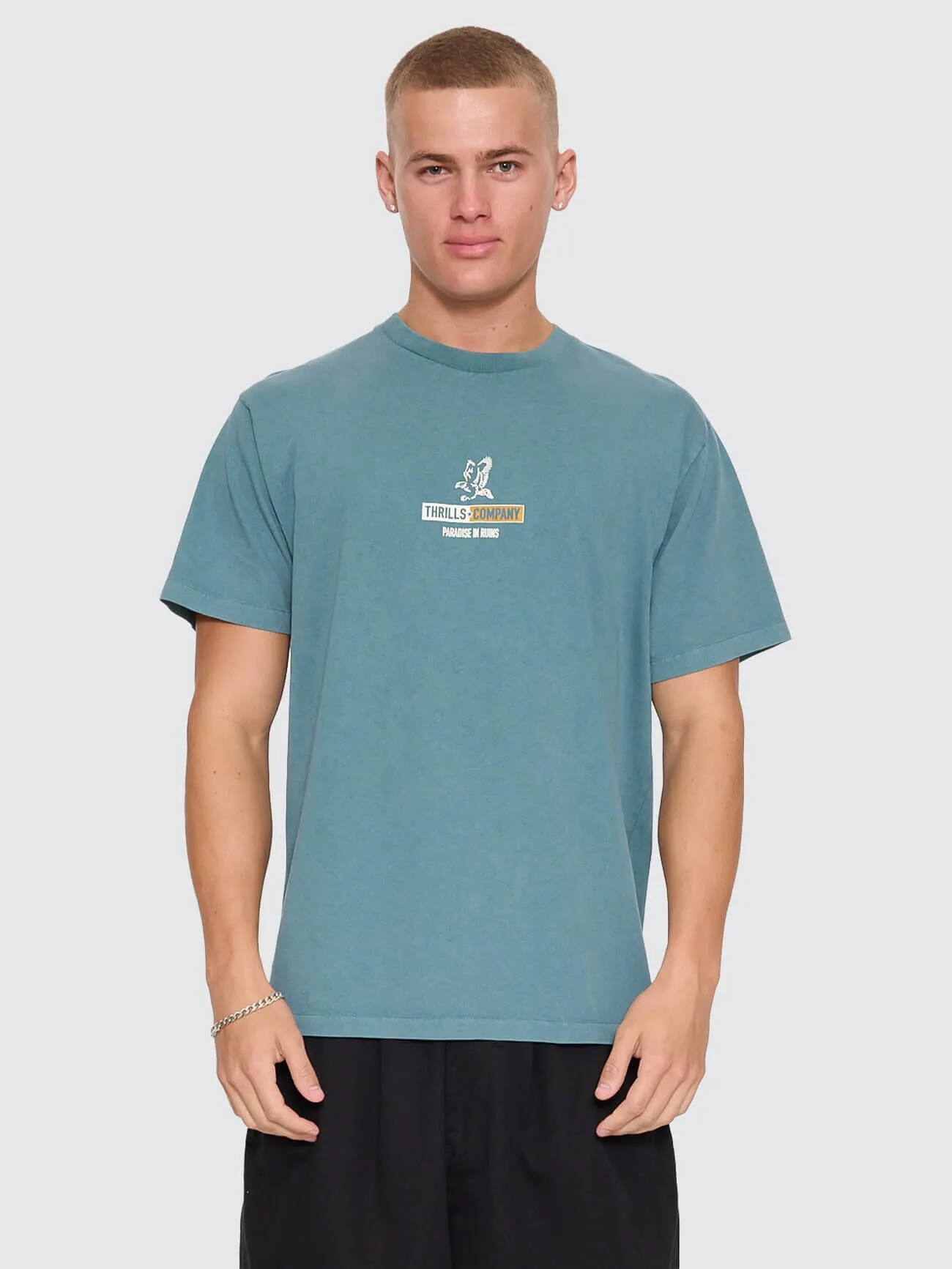 Risen Merch Tee - Troppo Teal sold by Thrills product image thumbnail 2