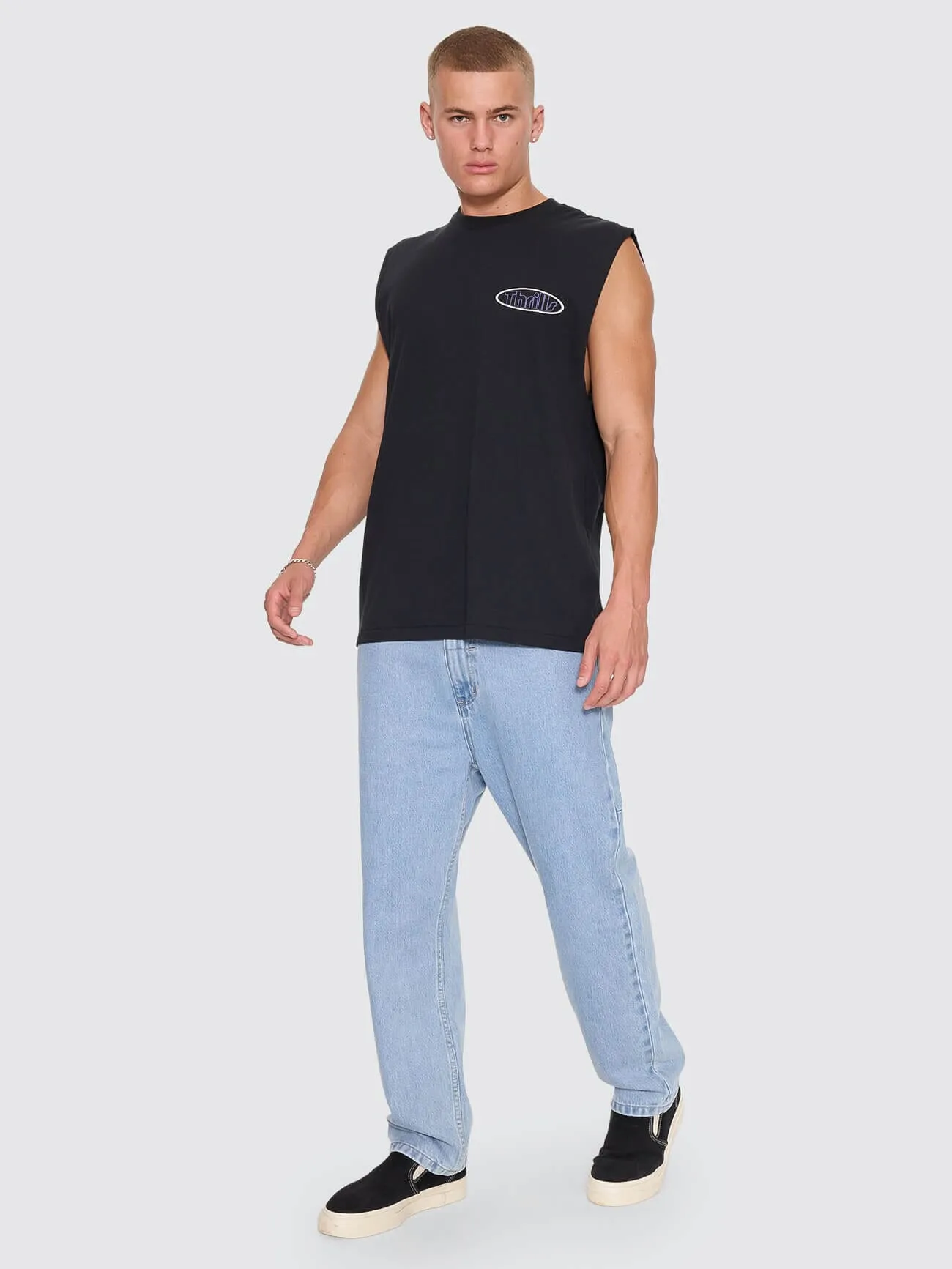 Val For The Win Merch Muscle Tee - Faded Black sold by Thrills product image thumbnail 5