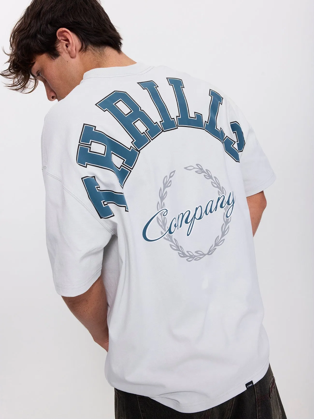 Best in the East Box Fit Oversize Tee - Cool Grey sold by Thrills product image thumbnail 2