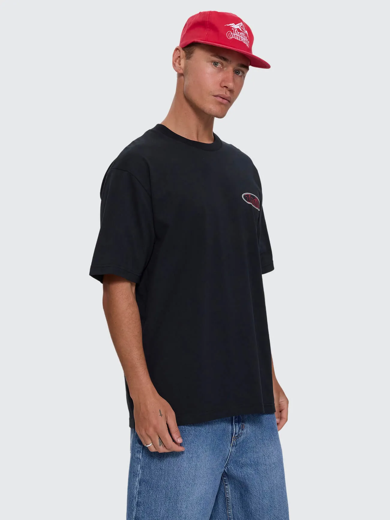 Val for the Win Oversize Fit Tee - Faded Black sold by Thrills product image thumbnail 4
