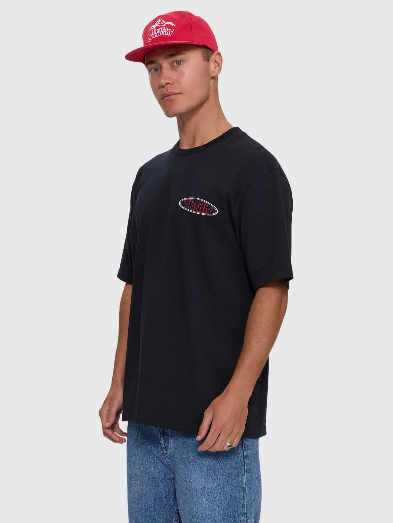 Val for the Win Oversize Fit Tee - Faded Black sold by Thrills product image thumbnail 2