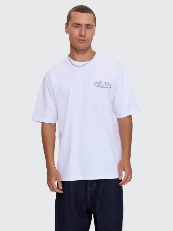 Val for the Win Oversize Fit Tee - White made by Thrills