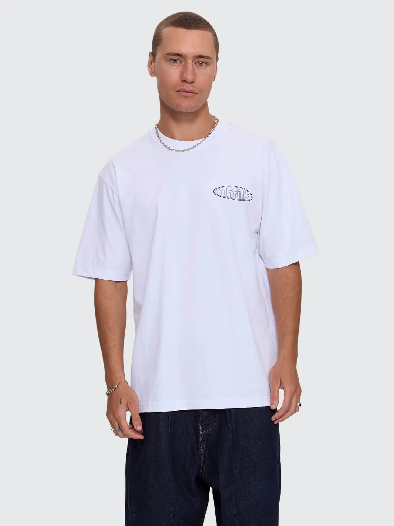 Val for the Win Oversize Fit Tee - White sold by Thrills