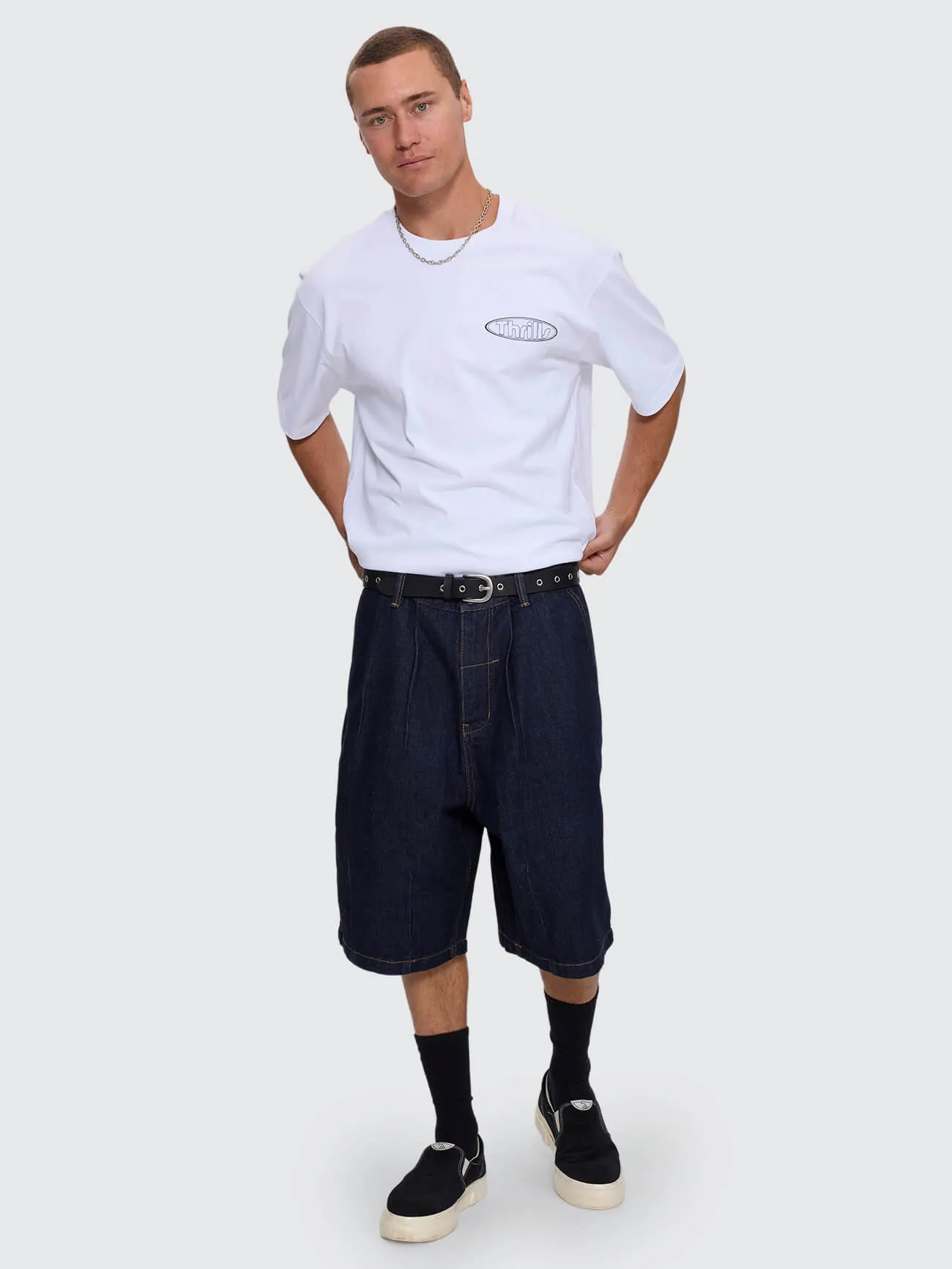 Val for the Win Oversize Fit Tee - White sold by Thrills product image thumbnail 5