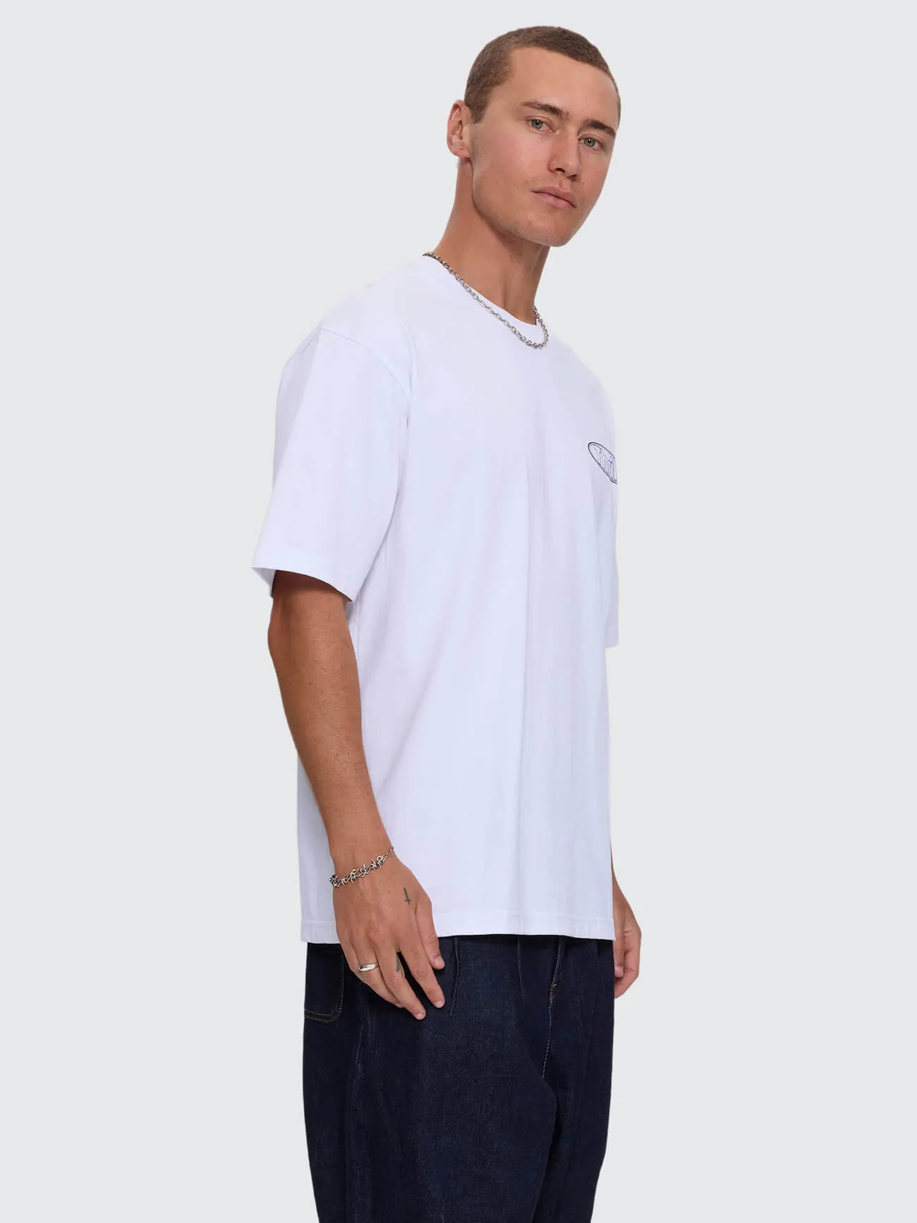 Val for the Win Oversize Fit Tee - White sold by Thrills product image thumbnail 4