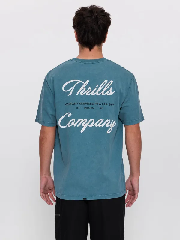 Visions Oversize Fit Tee - Troppo Teal made by Thrills
