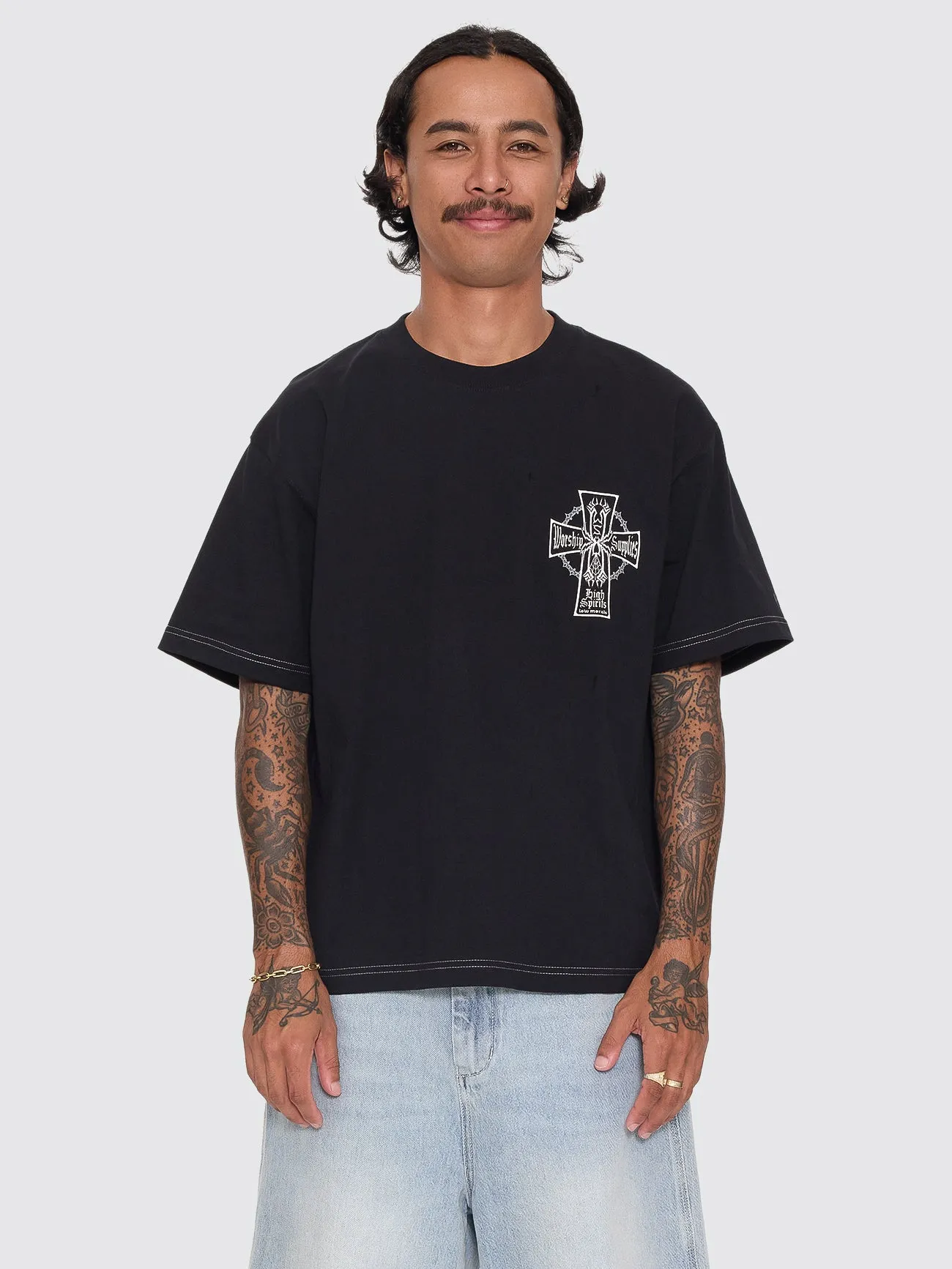 Iron Bite Tee - Black sold by Thrills product image thumbnail 2