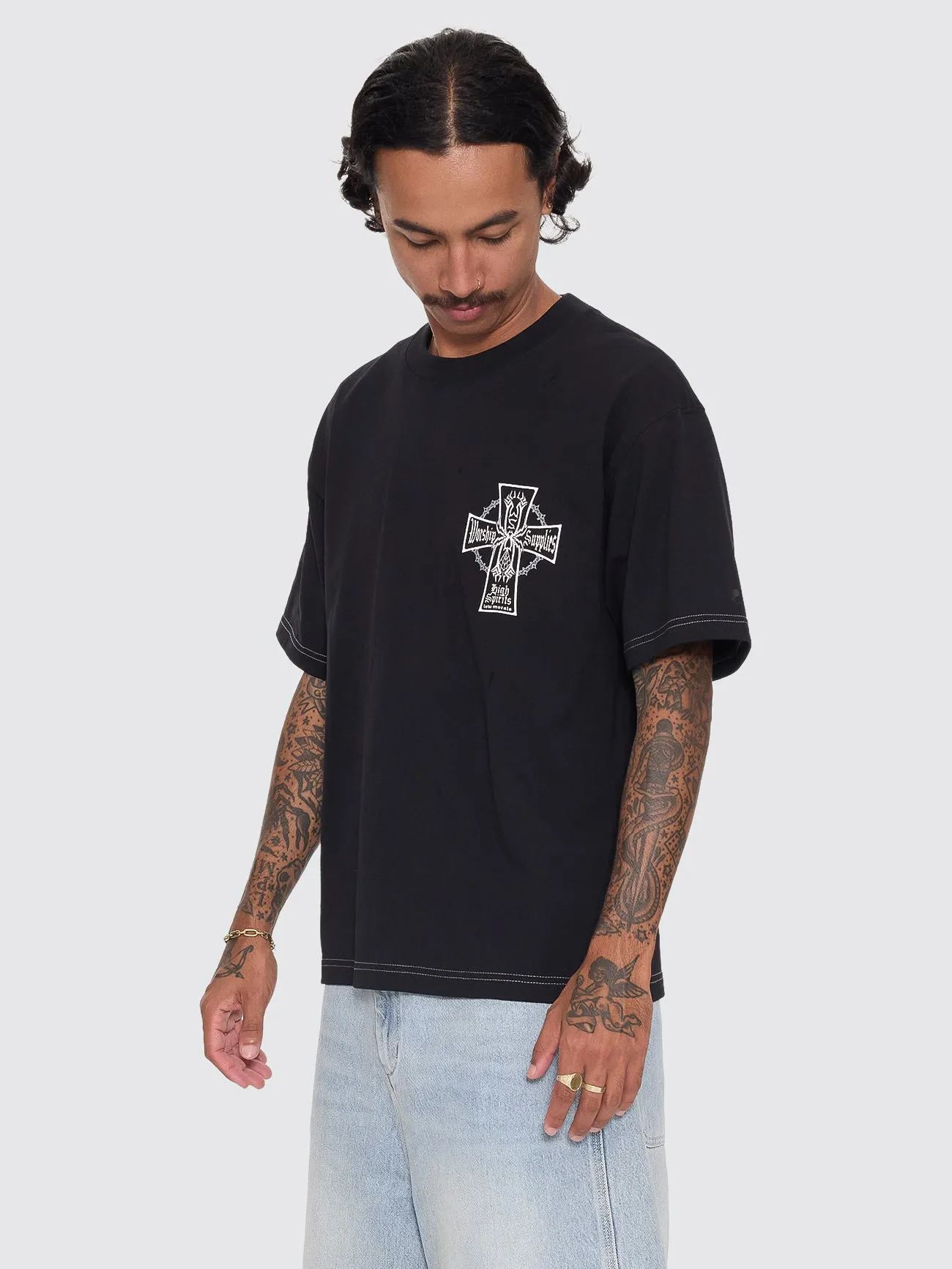 Iron Bite Tee - Black sold by Thrills product image thumbnail 3