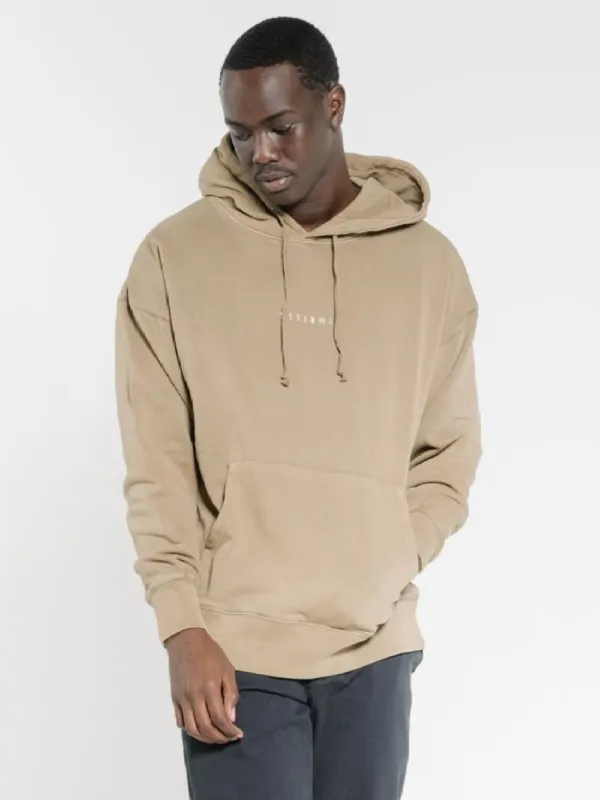 Minimal Thrills Slouch Pull On Hood - Moss sold by Thrills