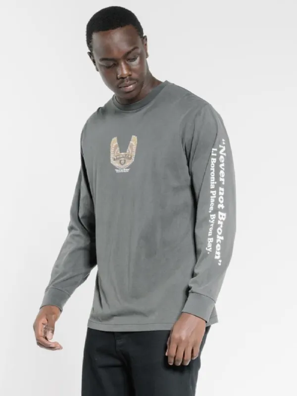 Wings of Steel Merch Fit Long Sleeve Tee - Merch Black sold by Thrills