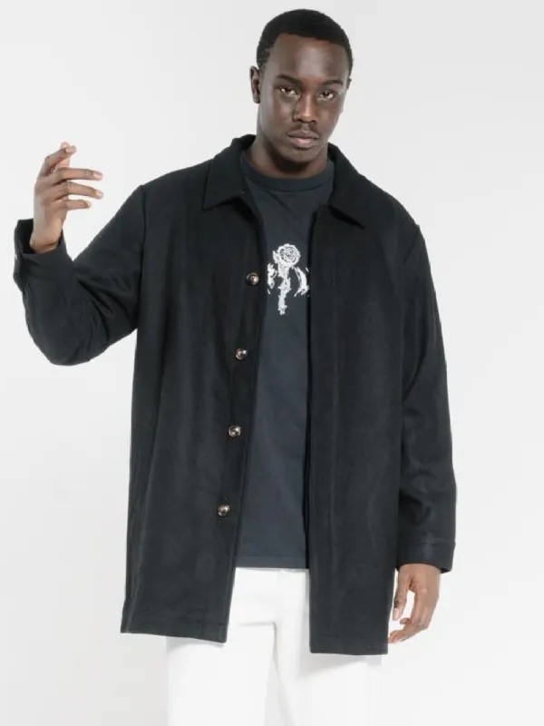 Primo Trench - Black sold by Thrills