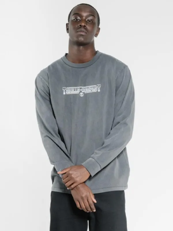 Diversion Merch Fit Long Sleeve Tee - Merch Black sold by Thrills