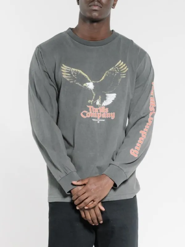 Rapture Merch Fit Long Sleeve Tee - Merch Black sold by Thrills