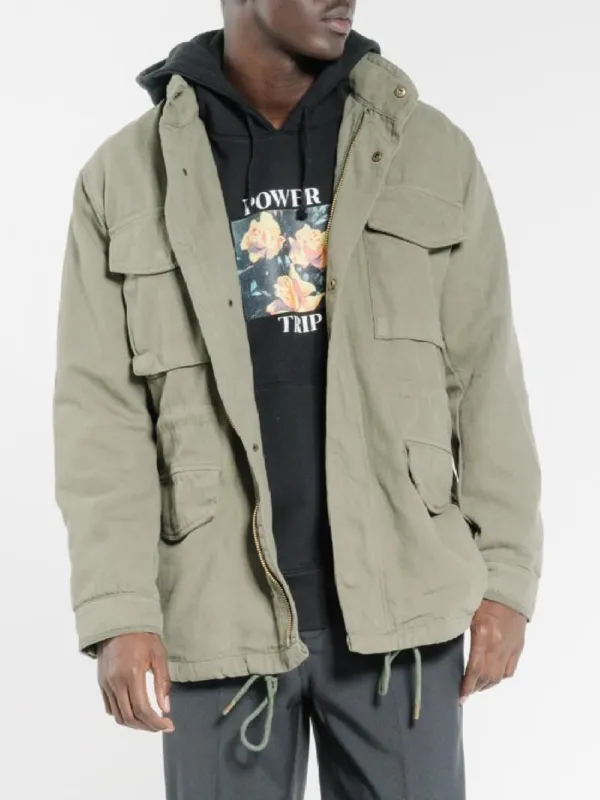 Formation Jacket - Army Green sold by Thrills