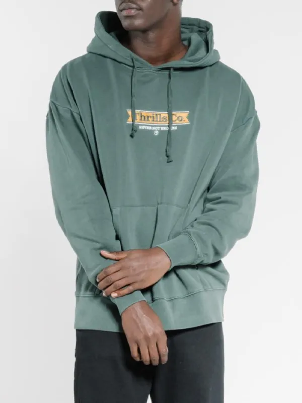 Pennant Slouch Pull On Hood - Sycamore made by Thrills