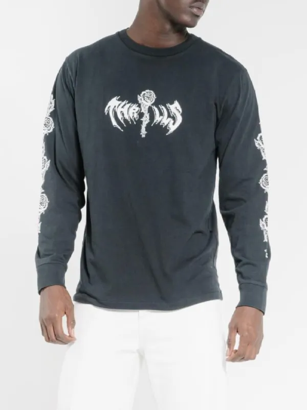 Hard Fast Loud Merch Fit Long Sleeve Tee - Washed Black sold by Thrills