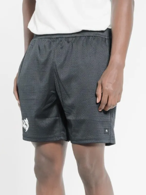 Hard Fast Loud Mesh Short - Black sold by Thrills