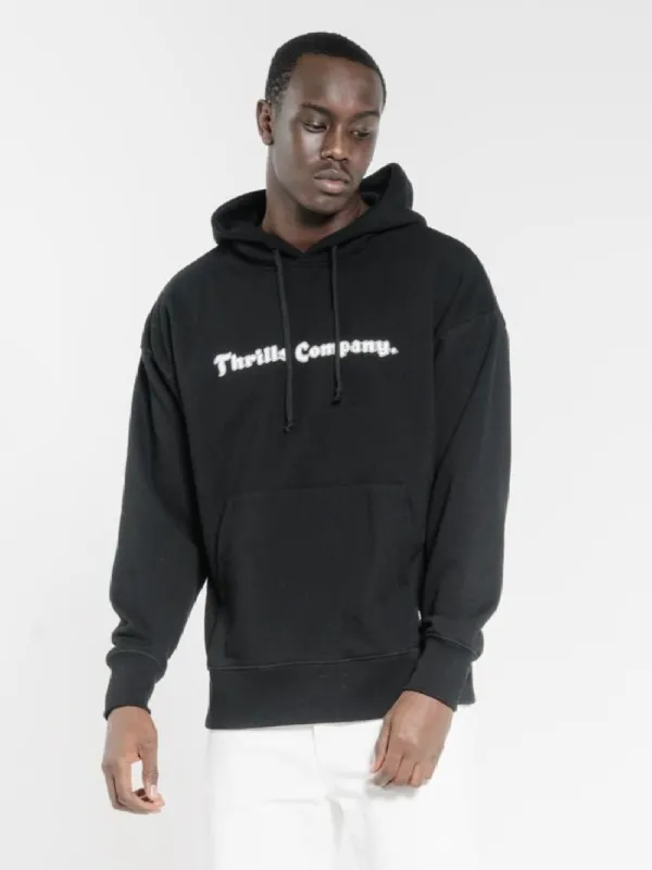 Better Days Slouch Pull On Hood - Black sold by Thrills