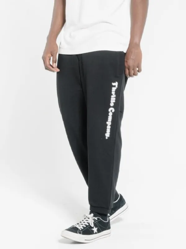 Better Days Fleece Pant - Black sold by Thrills