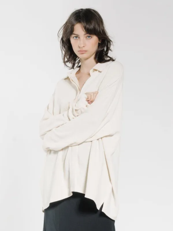 Olive Shirt - Ivory sold by Thrills