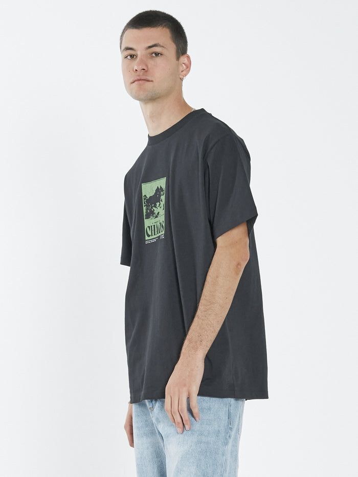 Chaos Merch Fit Tee - Black sold by Thrills product image thumbnail 3
