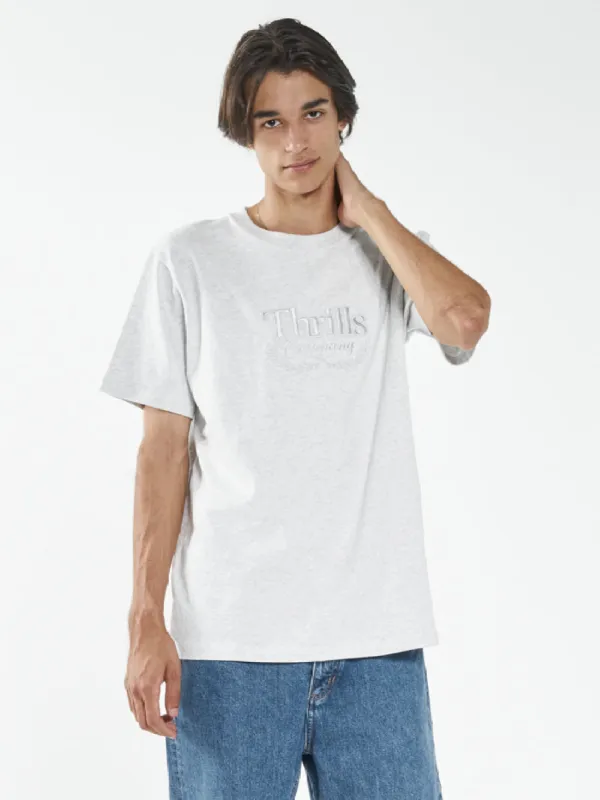 Bad Members Embro Merch Fit Tee - Snow Marle sold by Thrills