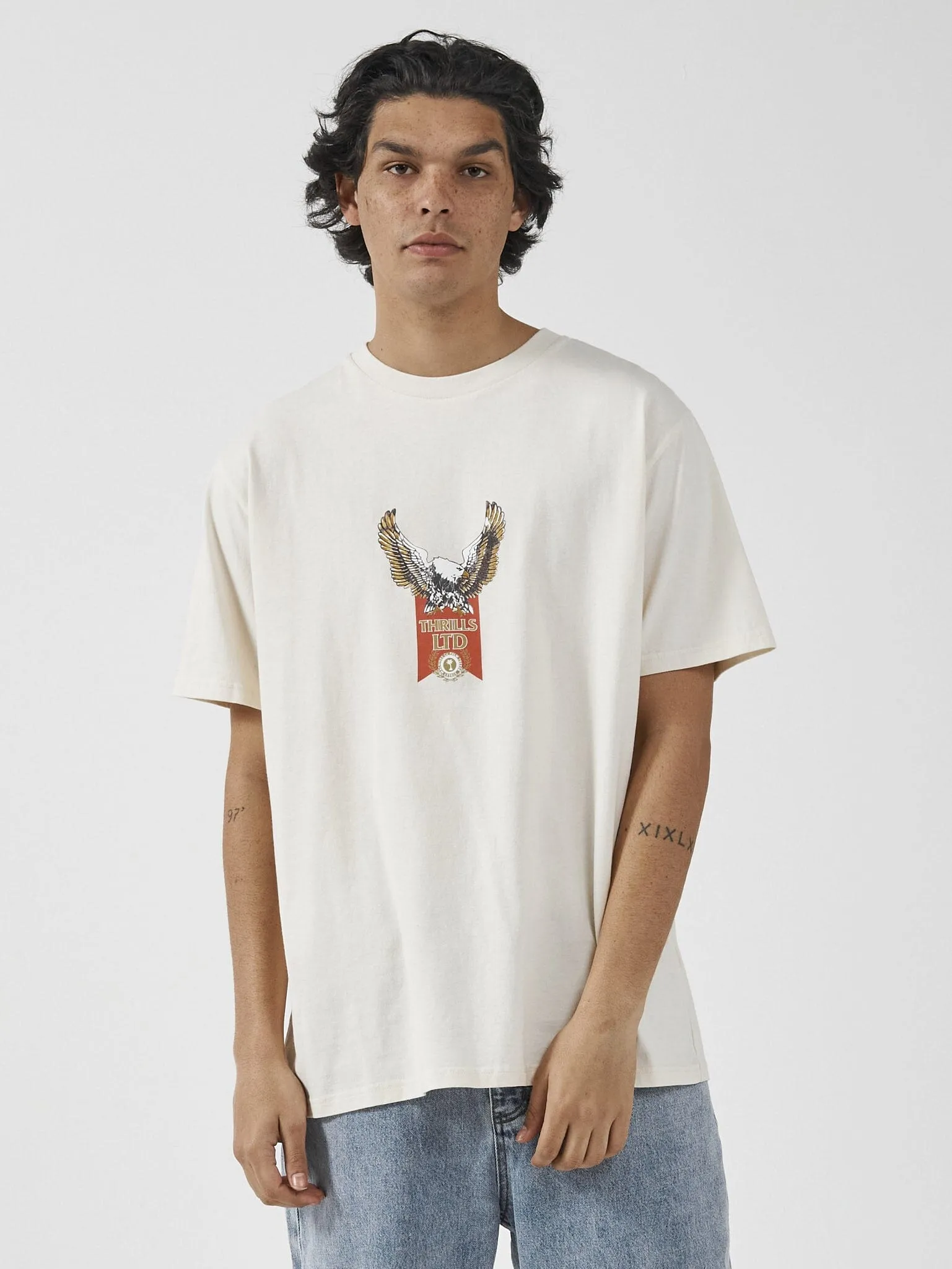 All For One Merch Fit Tee - Heritage White sold by Thrills product image thumbnail 4