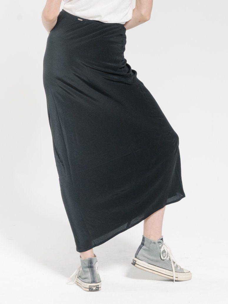 Spliced Bias Skirt - Black sold by Thrills product image thumbnail 2