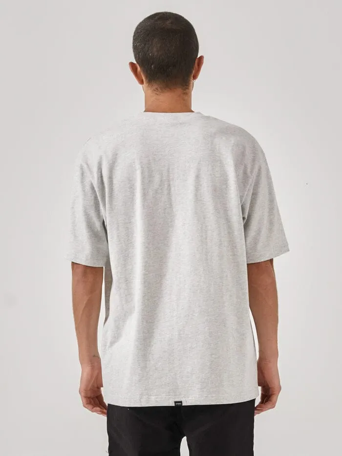 Superior Oversize Fit Tee - White Marle sold by Thrills product image thumbnail 2