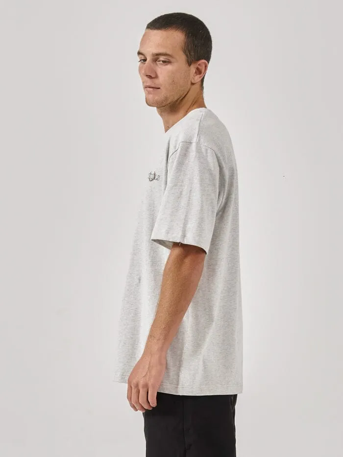 Superior Oversize Fit Tee - White Marle sold by Thrills product image thumbnail 3