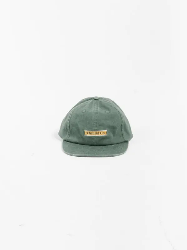 Pennant 6 panel Cap - Sycamore sold by Thrills
