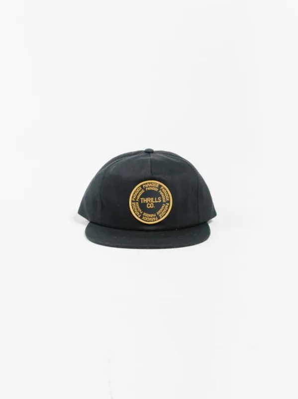 Paradise Paradox 5 panel Cap - Black sold by Thrills