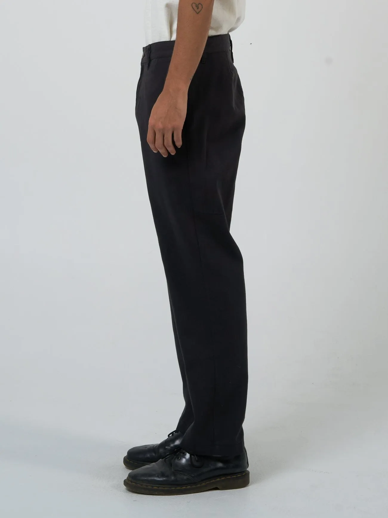 Minimal Thrills Work Chino - Merch Black sold by Thrills product image thumbnail 4