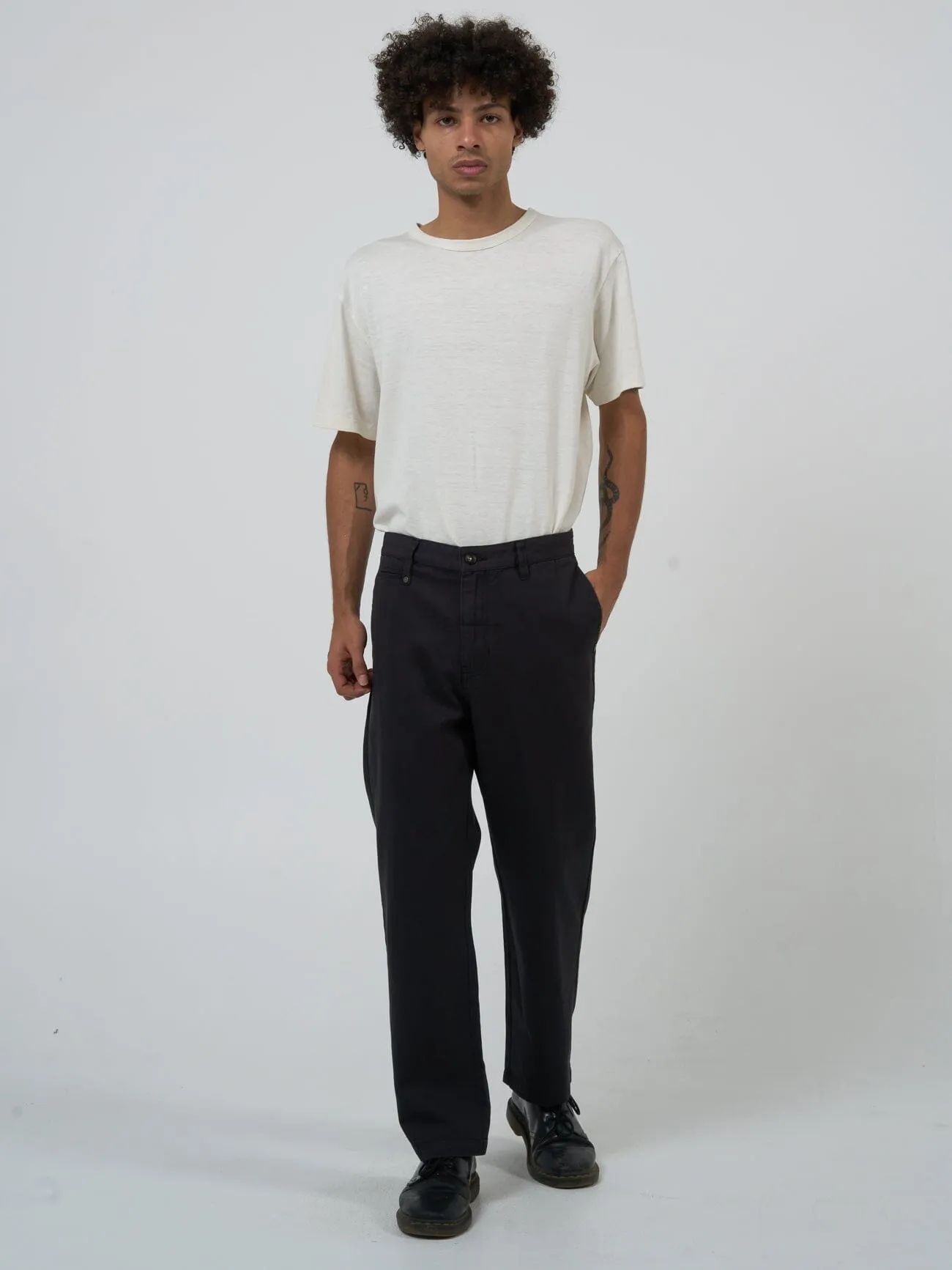 Minimal Thrills Work Chino - Merch Black sold by Thrills product image thumbnail 5