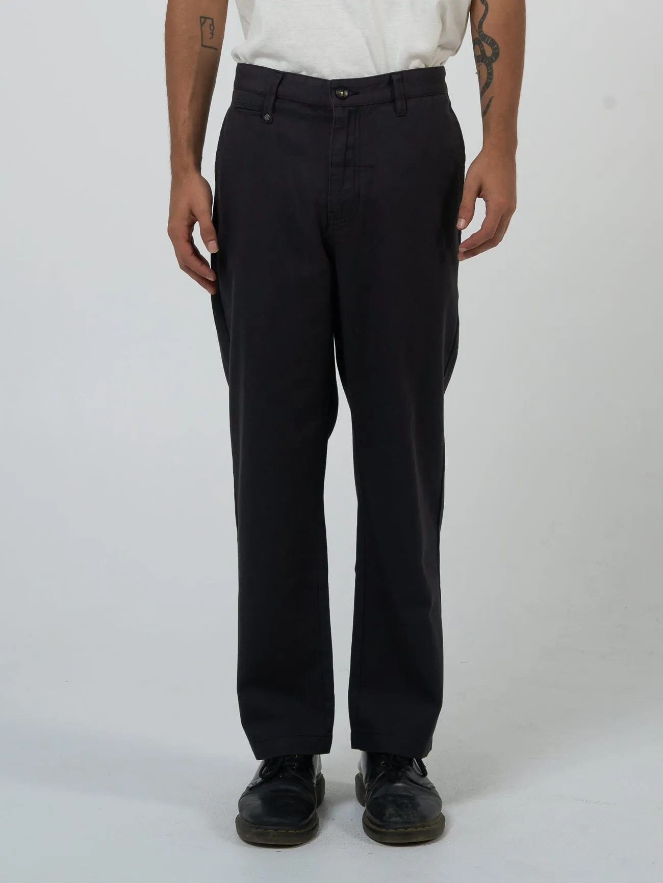 Minimal Thrills Work Chino - Merch Black sold by Thrills