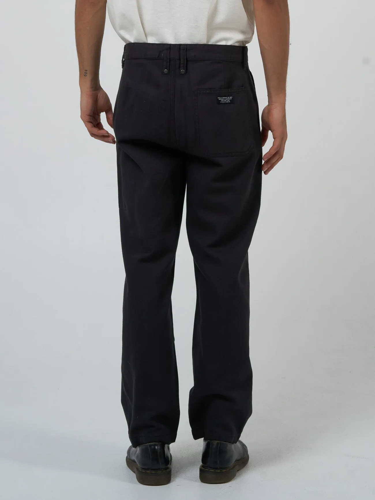 Minimal Thrills Work Chino - Merch Black sold by Thrills product image thumbnail 2
