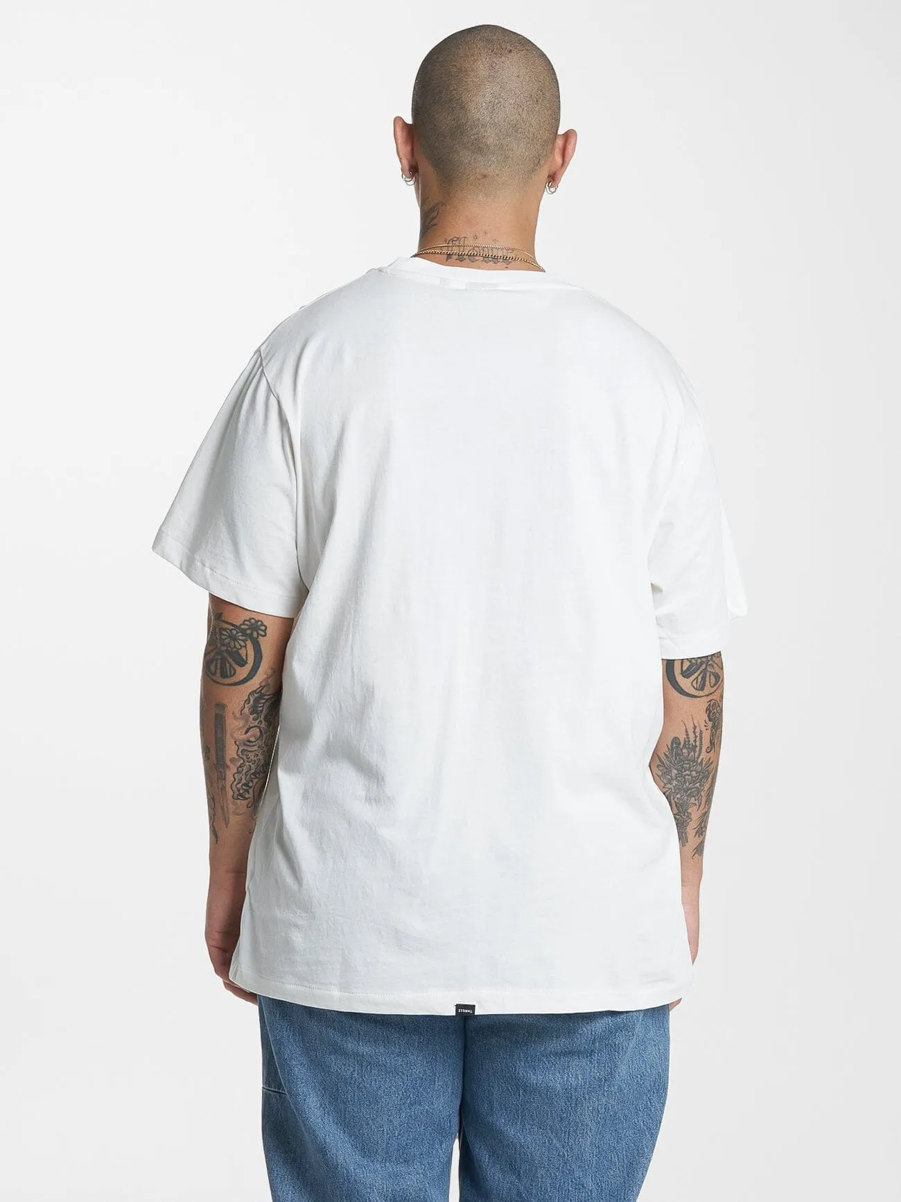 Minimal Thrills Merch Fit Tee - Tofu sold by Thrills product image thumbnail 2