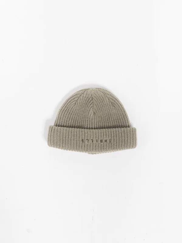 Minimal Thrills Beanie - Cement sold by Thrills