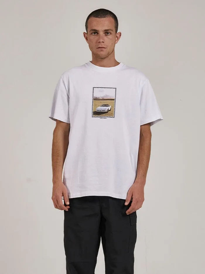 Field Of Speed Merch Fit Tee - White sold by Thrills product image thumbnail 2