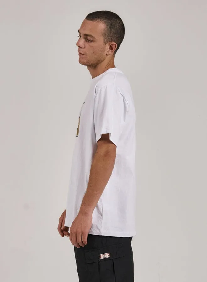 Field Of Speed Merch Fit Tee - White sold by Thrills product image thumbnail 4