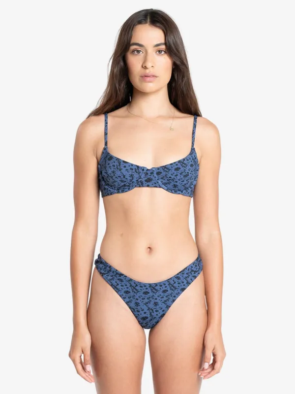 Rue Underwire Bikini Top - Ensign Blue made by Thrills