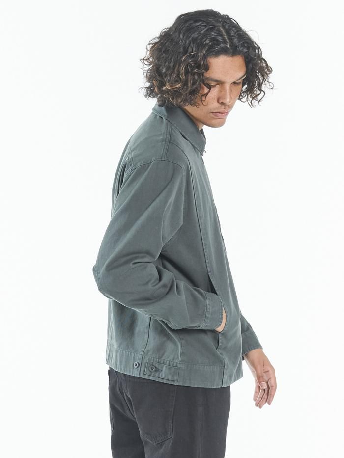 Minimal Thrills Work Jacket - Deep Forest sold by Thrills product image thumbnail 5